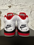 Air Jordan 5 Fire Red Black Tongue (2025) Sz 9