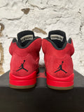 Air Jordan 5 Red Suede Sz 8