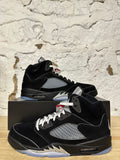 Air Jordan 5 Black Metallic Sz 14 DS