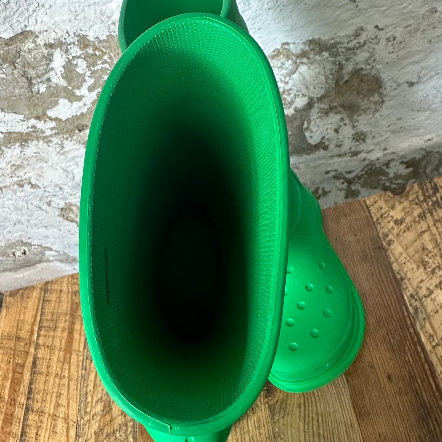 Balenciaga Green Croc Boot Sz 5 (37)