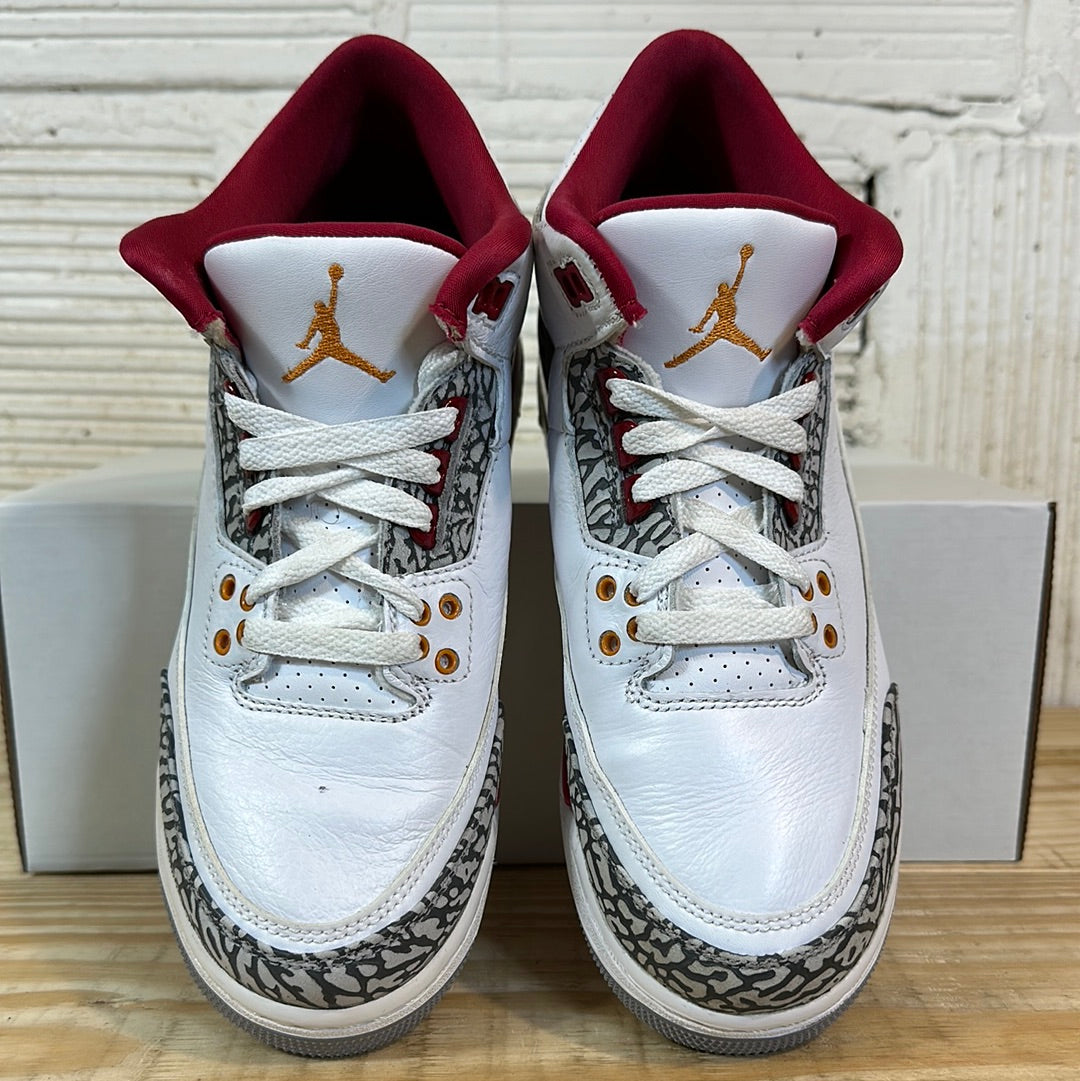 Air Jordan 3 Cardinal Sz 7Y