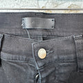 Amiri MX1 Grey Paisley Black Denim Jeans Sz 31