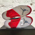Air Jordan 5 Fire Red Black Tongue (2025) Sz 12