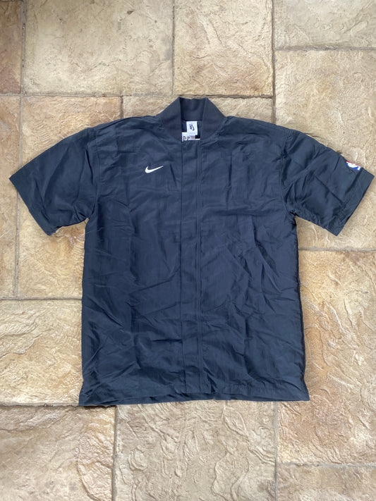 Nike Fear of God Button Up Short Jacket Black Sz M
