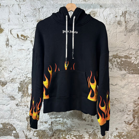 Palm Angels Firestarter Hoodie Black Sz XS