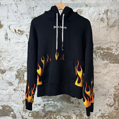 Palm Angels Firestarter Hoodie Black Sz XS