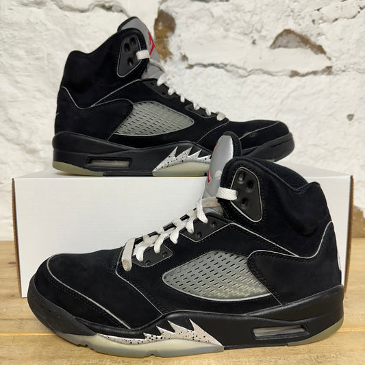 Air Jordan 5 Black Metallic Reimagined Sz 8