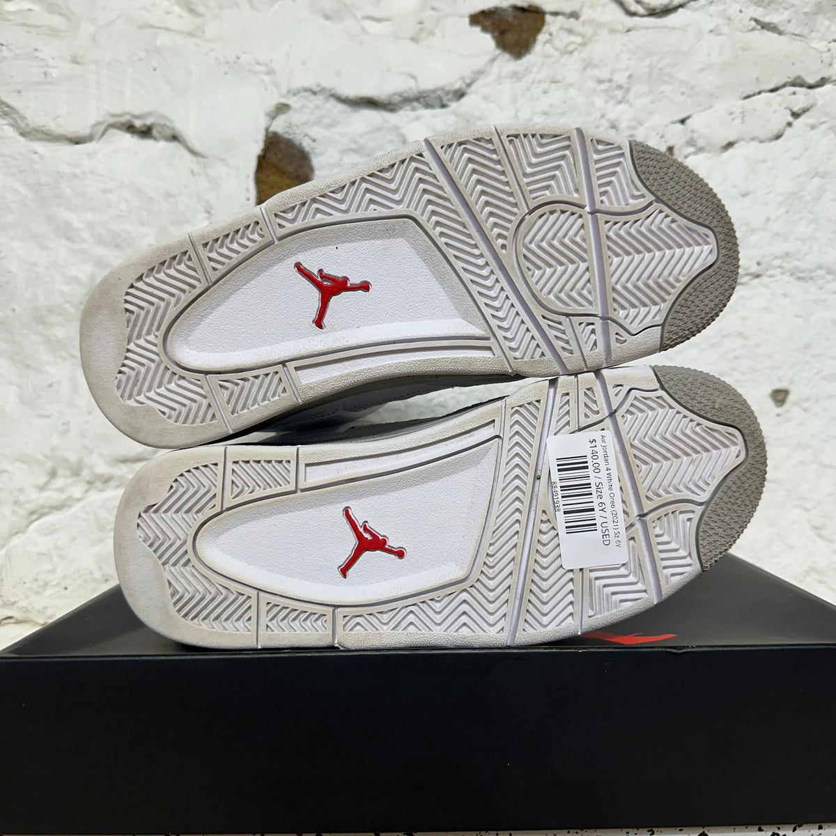 Air Jordan 4 White Oreo (2021) Sz 6Y