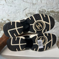 Chanel CC Gradient Beige Cream Sneaker Sz 9 (42)