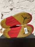 Air Jordan 5 Red Suede Sz 8