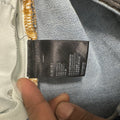 Amiri MX1 Aloha Patch Blue Denim Jeans Sz 32