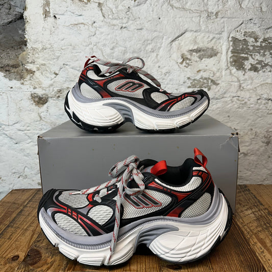 Balenciaga 10XL Black Red White Sneaker Sz 10 (43)