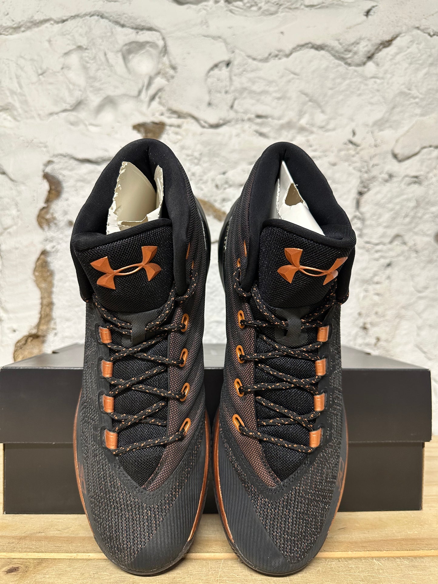 Under Armour Curry 3 Brass Band Sz 10 DS