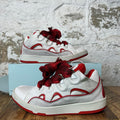 Lanvin Curb Red Lace White Sneaker Sz 10 (43)