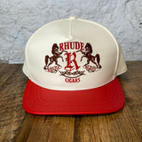 Rhude Cigars White Red Hat