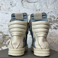 Rick Owens High Geobasket Pale Blue Milk Sneaker Sz 4.5 (36)