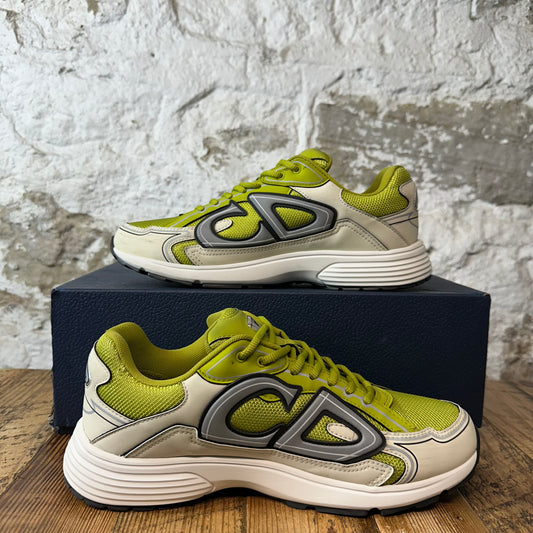 Dior B30 Lime Green Grey White Sneaker Sz 10 (43)