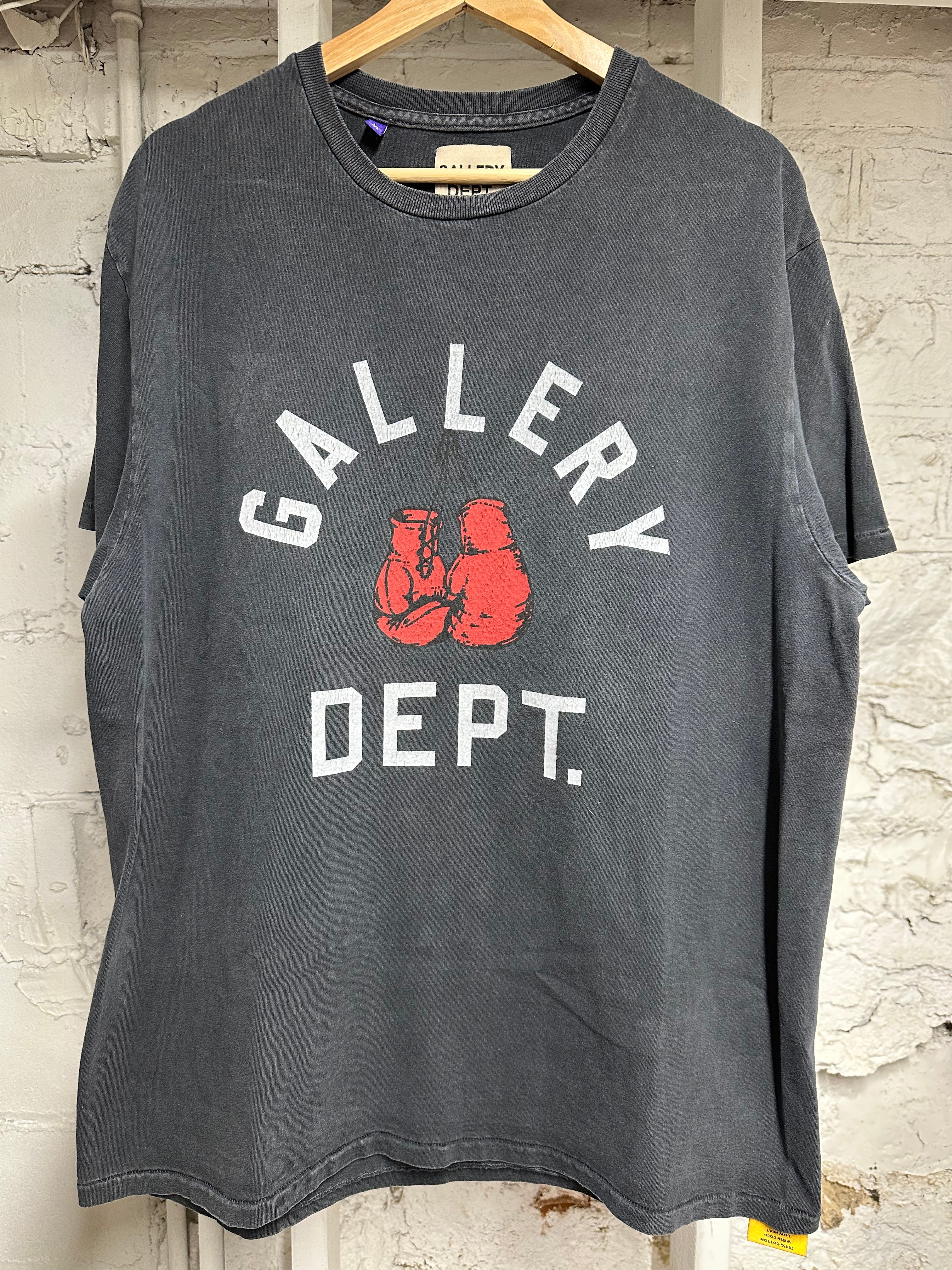 Gallery Dept Boxing T-shirt Black Sz L