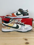 Nike Dunk Low Sail Multi-Camo Sz 8.5