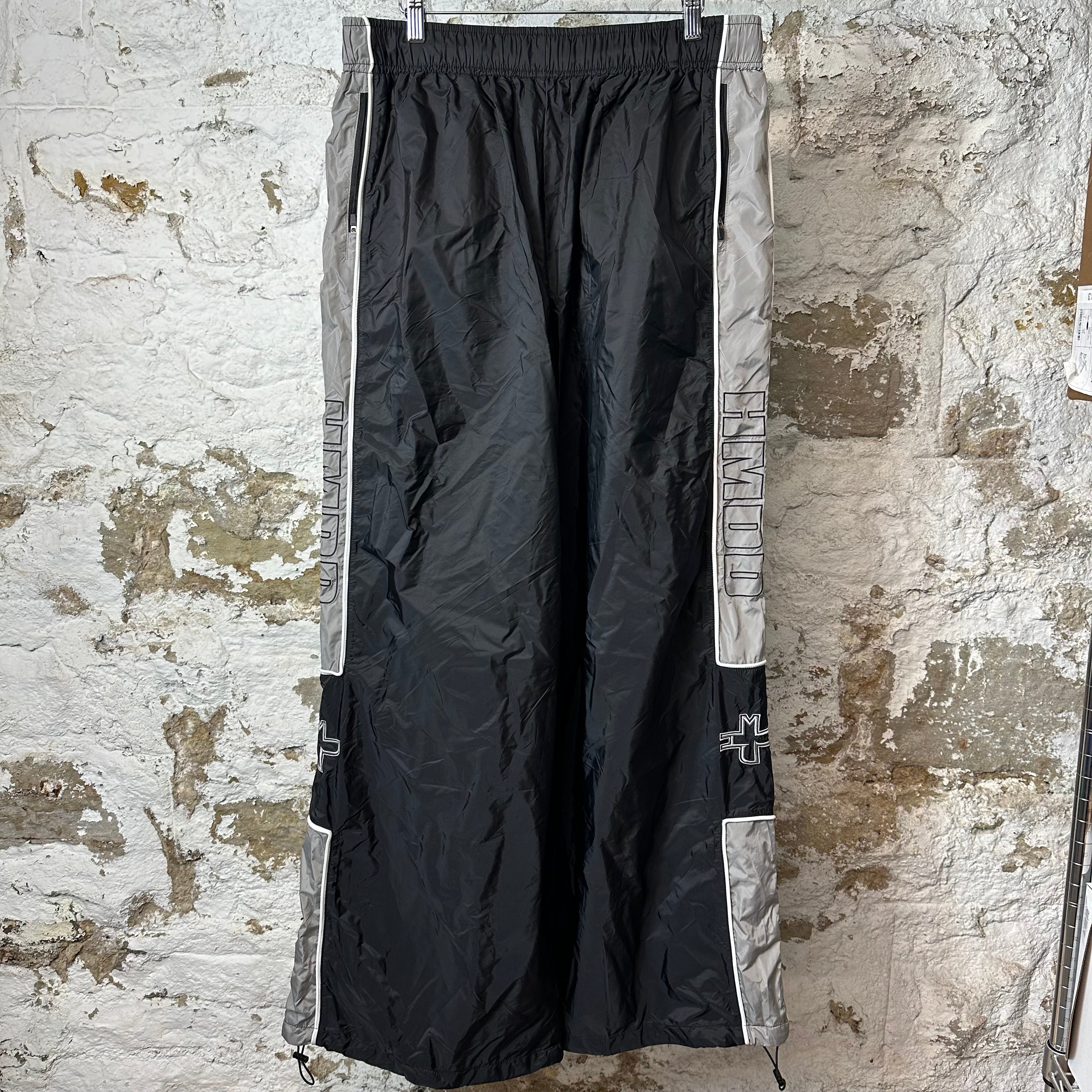 HMDD Black Grey Holy Track Pants Sz L