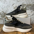 Alexander McQueen Navy Grey White Oversized Runner Sneaker Sz 9 (42)