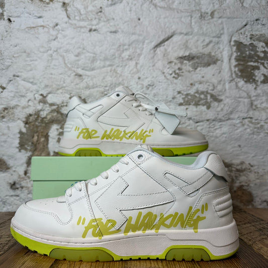 Off White Out Of Office Walking Neon White Sneaker Sz 12 (45)