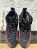 Air Jordan 12 A Ma Maniere Black Sz 8.5 (10W) DS