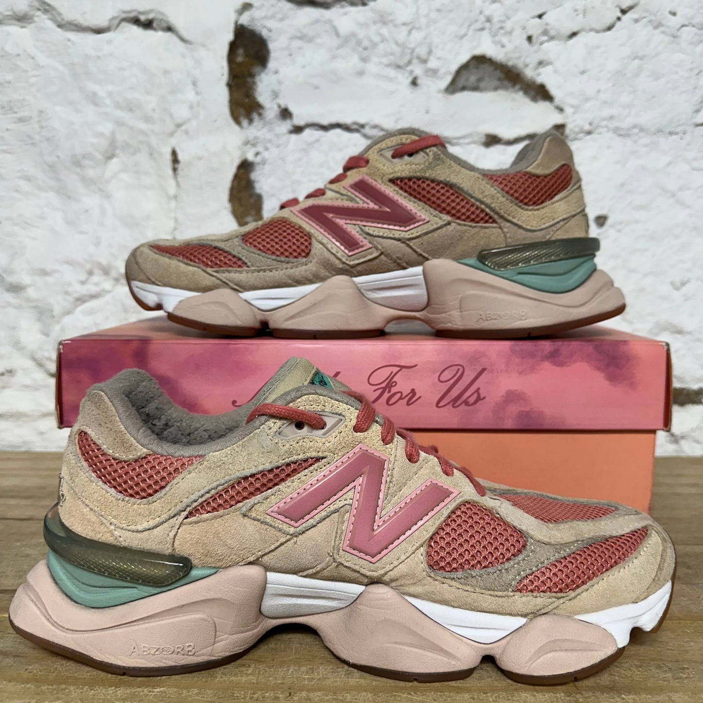 New Balance 9060 Joe Freshgoods Inside Voices Cookie Pink Sz 9