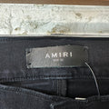 Amiri MX1 Camo Spell Black Denim Jeans Sz 30