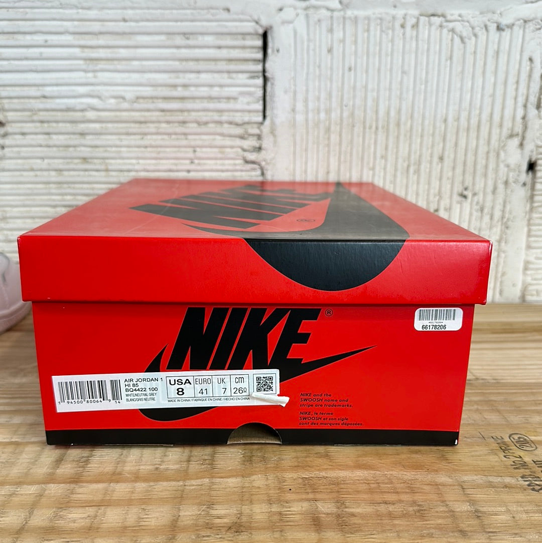 Air Jordan 1 High 85 Neutral Grey Sz 8 DS