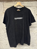Supreme Motion Logo T-shirt Black Sz L