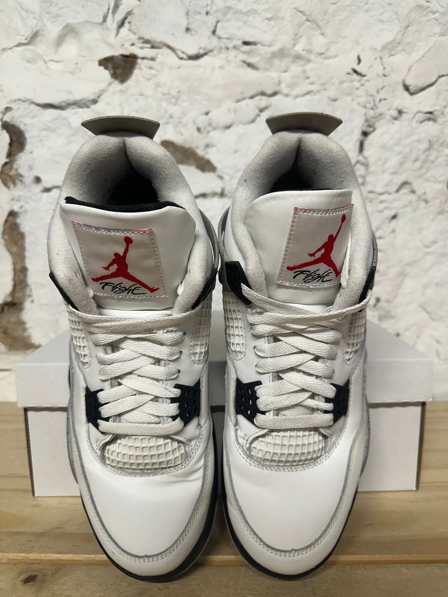 Air Jordan 4 White Cement Sz 10.5