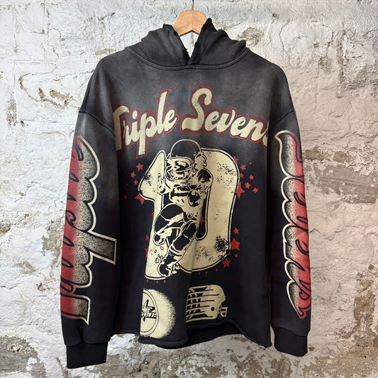 Triple Sevens All Star Black Hoodie Sz S