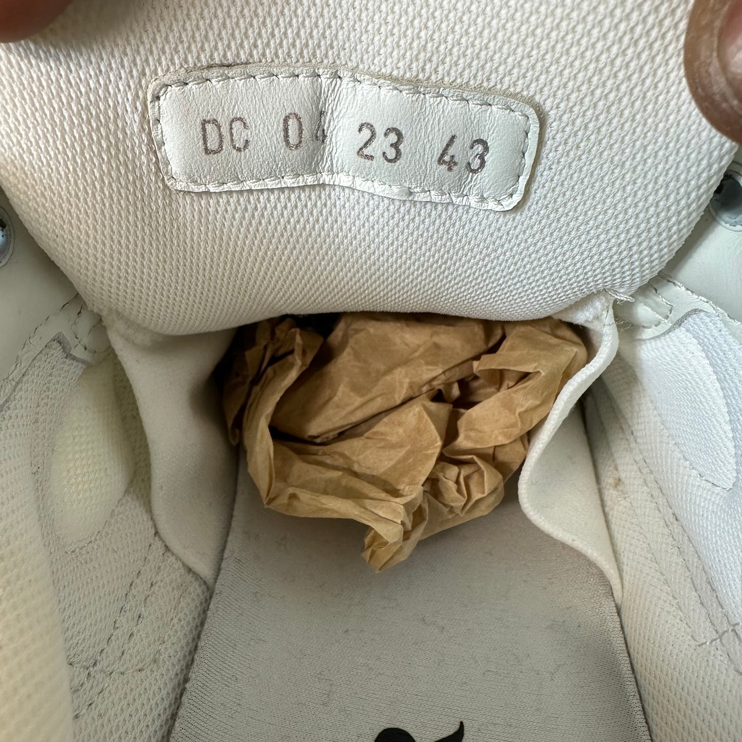 Dior B30 Triple White Grey Sneaker Sz 10 (43)