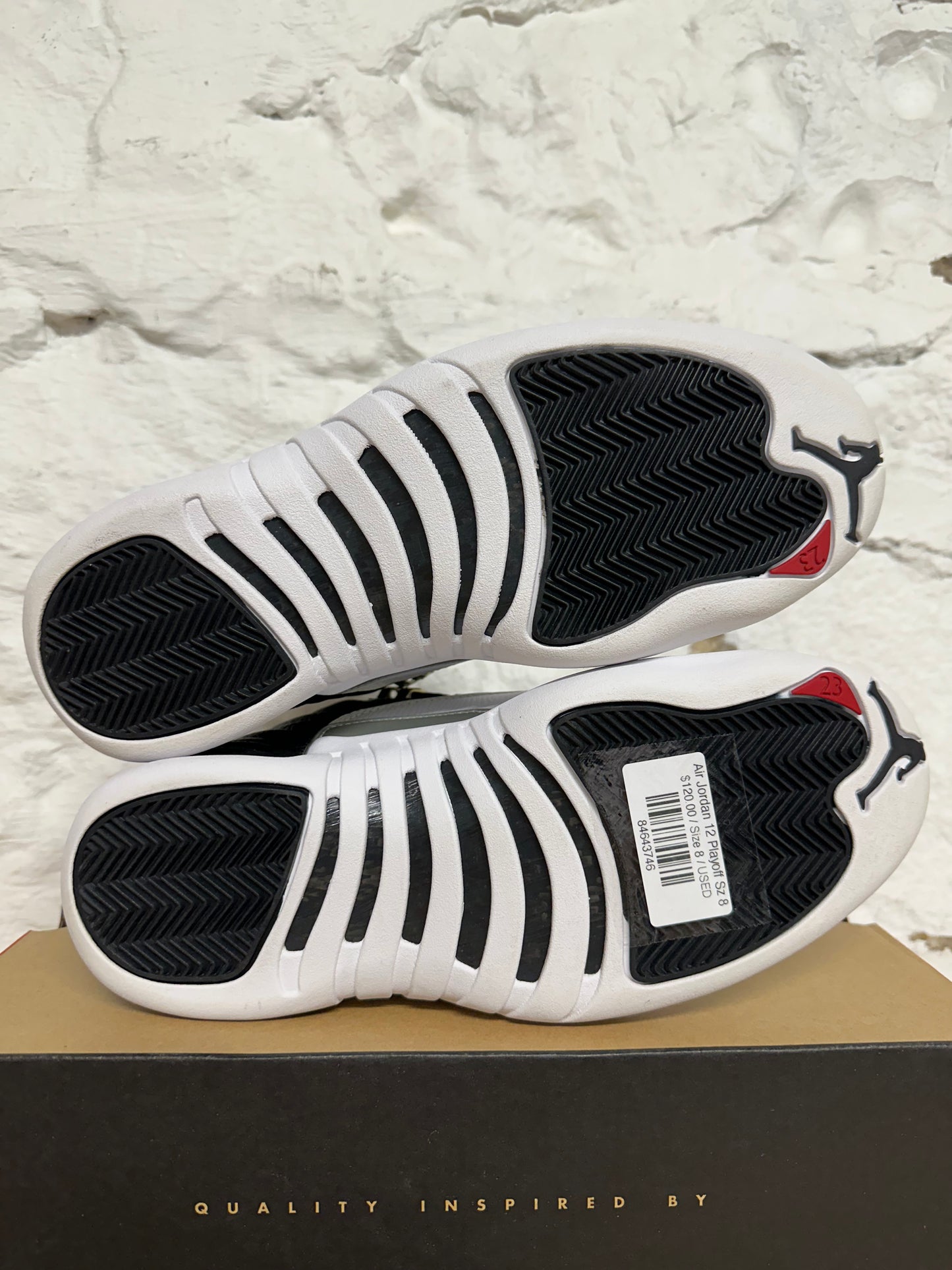Air Jordan 12 Playoff Sz 8