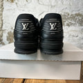 Louis Vuitton Triple Black Trainer Sneaker Sz 11.5 (10LV)
