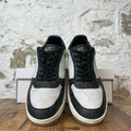 Louis Vuitton Rivoli Black White Brown Monogram Sneaker Sz 10.5 (9LV)