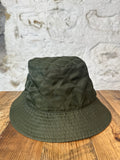 Celine White Spell Olive Bucket Hat