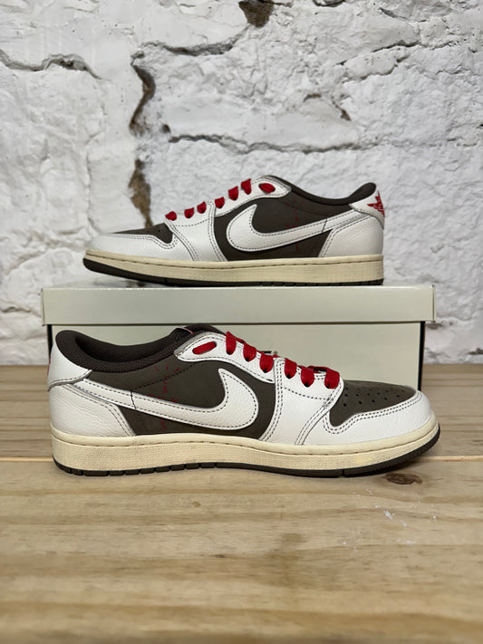 Air Jordan 1 Low Travis Scott Reverse Mocha Sz 7.5
