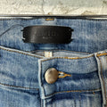 Amiri Distressed Side Spell Blue Denim Jeans Sz 29