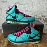 Lebron VIII South Beach Sz 10.5 DS