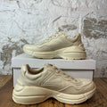 Gucci Rhyton Red Logo Cream Sneaker Sz 7