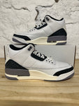 Air Jordan 3 Cement Grey Sz 9