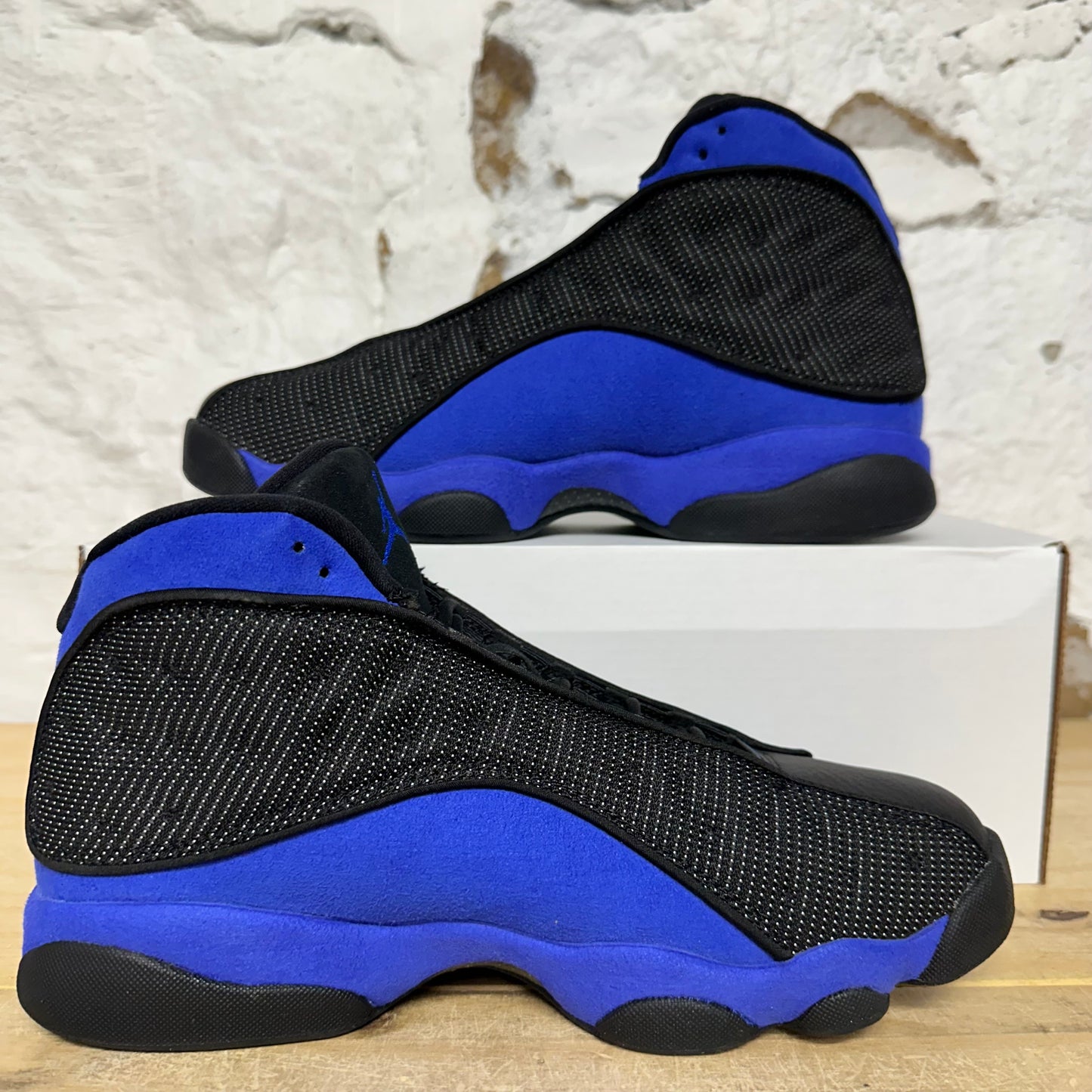 Air Jordan 13 Black Hyper Royal Sz 9