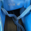Alexander McQueen Low Blue Tread Boot Sz 7 (40)