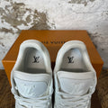 Louis Vuitton White Monogram Trainer Sneaker Sz 11 (9.5LV)