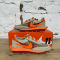 Nike LD Waffle sacai CLOT Kiss of Death Net Orange Blaze Sz 5