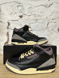 Air Jordan 3 A Ma Maniere While You Were Sleeping Sz 9 (10.5W)