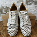 Christian Louboutin Triple White Spike Sneaker Sz 6.5 (39.5)
