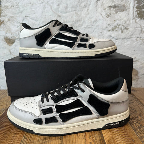 Amiri Black Skeleton White Gray Sneaker Sz 11 (44)